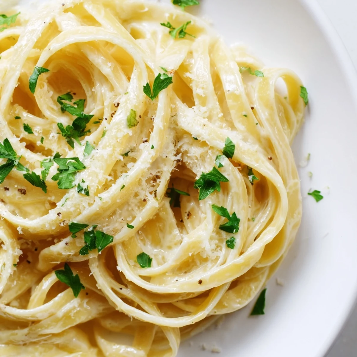 Sriracha Honey Pasta in a white bowl, steaming and garnished with parmesan, ready for a weeknight dinner.