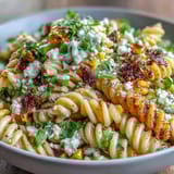 Elote Corn Pasta Cotija