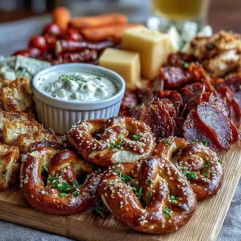 Game Day Snack Board