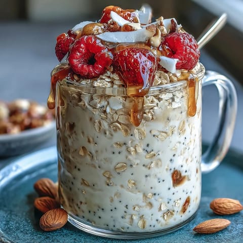 Healthy Easy Overnight Oats