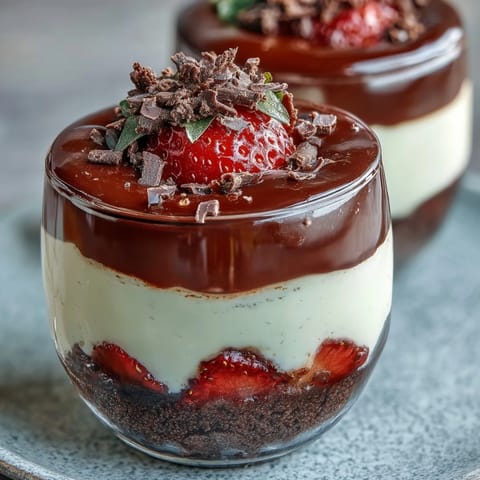 Easy Dubai Chocolate Strawberry Cups